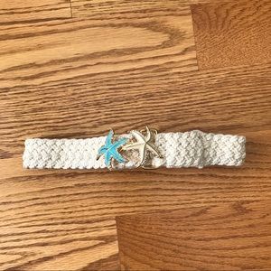 J.Crew woven braided rope belt